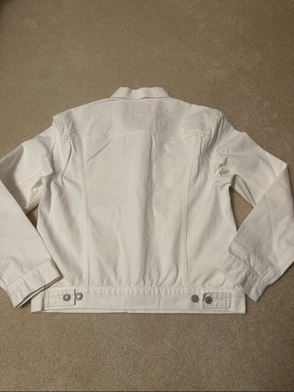 Polo by Ralph Lauren Men's White Denim Trucker Jacket Size L - Picture 10 of 13